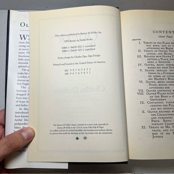 Oliver Twist Victorian Novel Hardcover Historical Fiction British Empire Classic - Picture 6 of 6